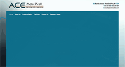 Desktop Screenshot of acemetalkraft.com